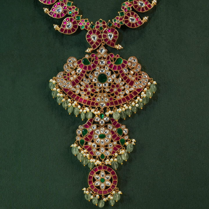 Kundan Mango Necklace