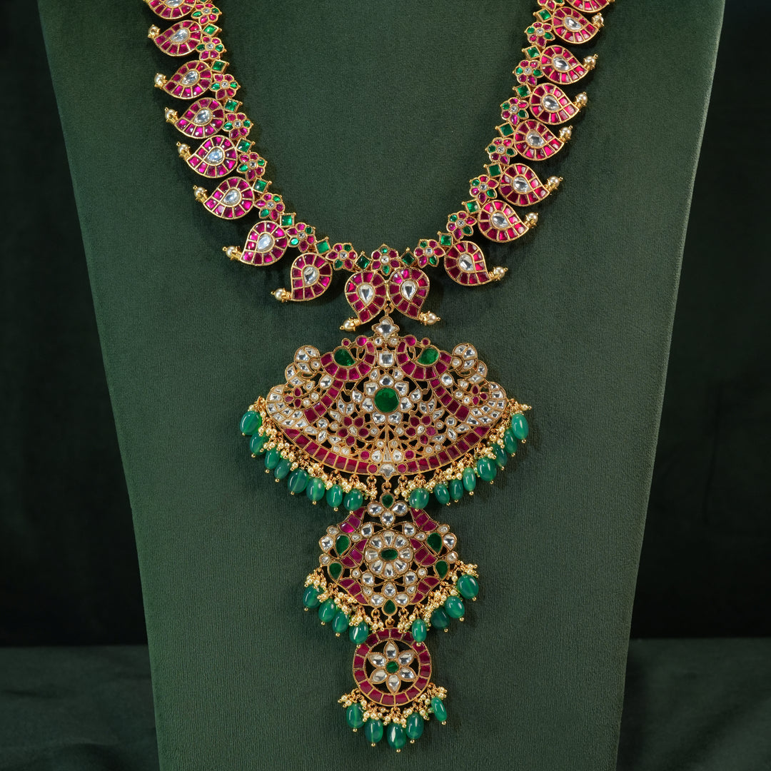 Kundan Mango Necklace