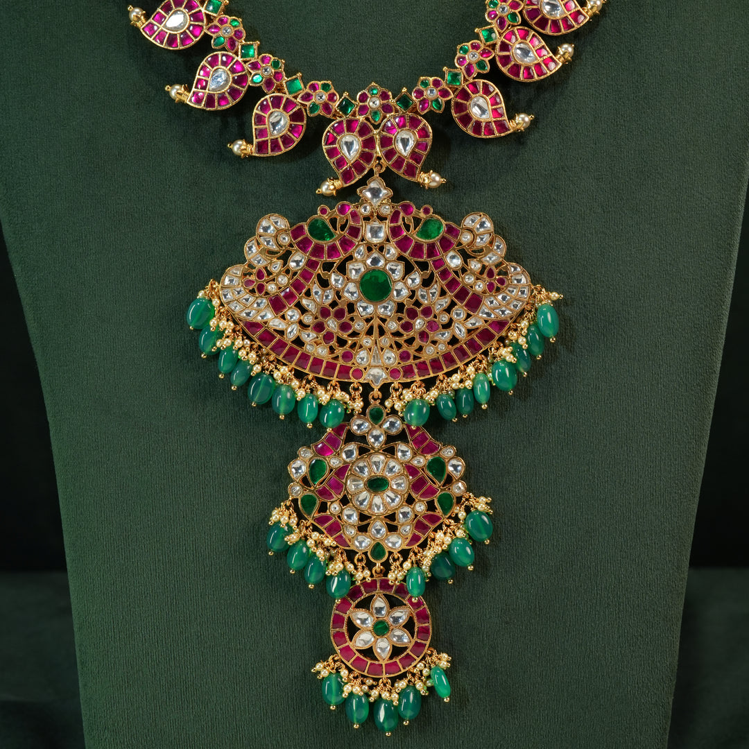 Kundan Mango Necklace