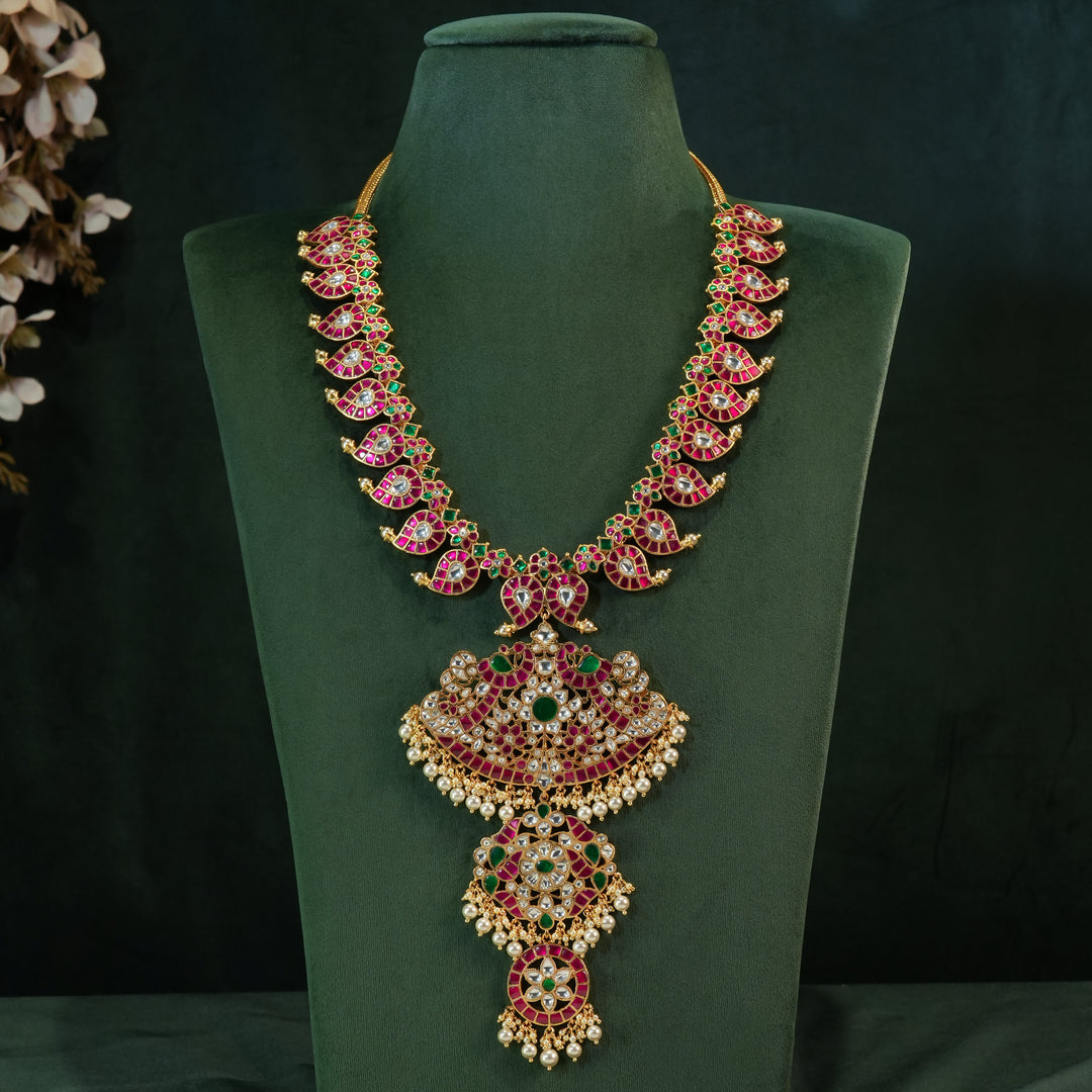 Kundan Mango Necklace
