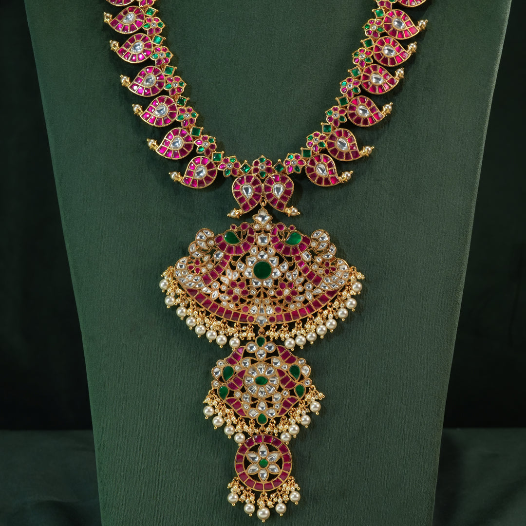 Kundan Mango Necklace