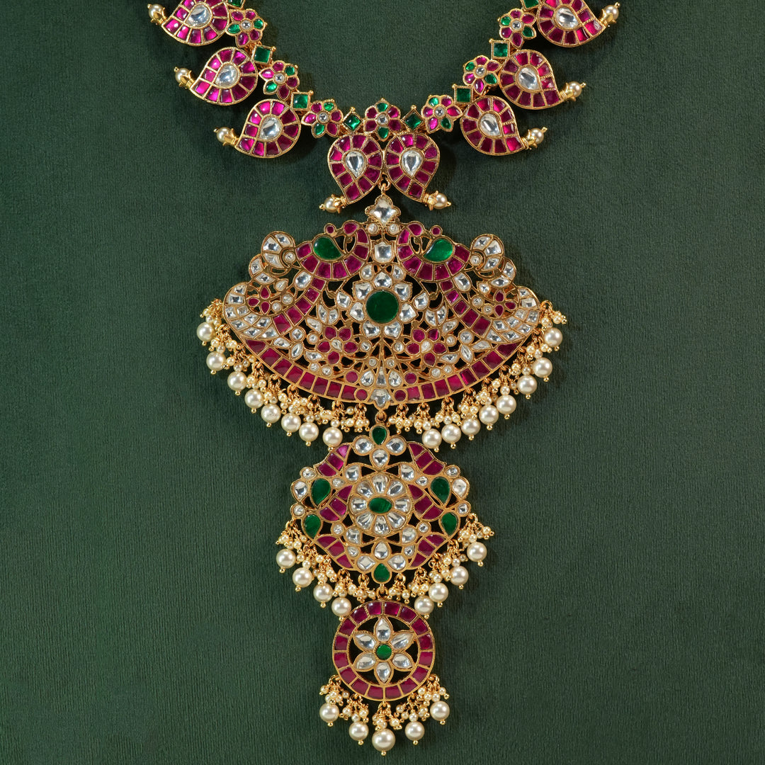 Kundan Mango Necklace