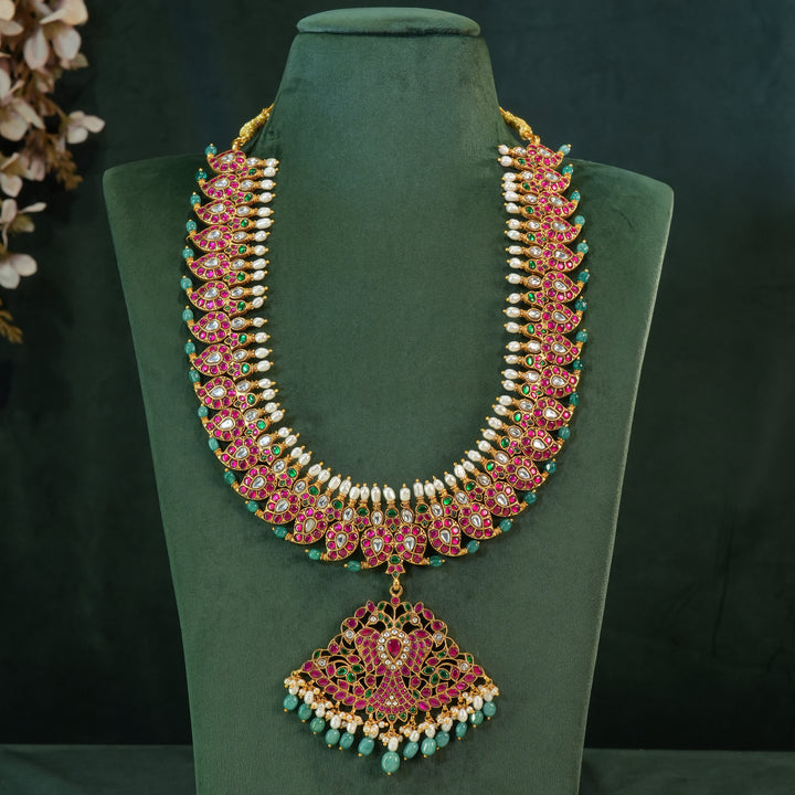 Kundan Mango Necklace