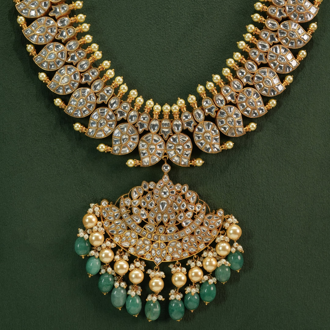 Kundan Mango Necklace