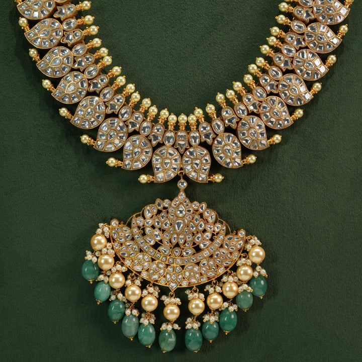 Kundan Mango Necklace