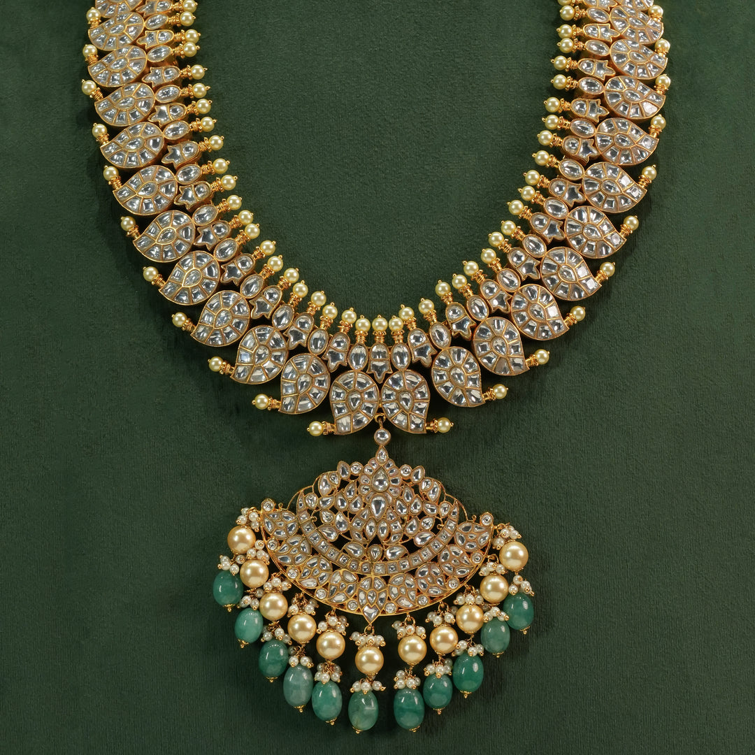 Kundan Mango Necklace