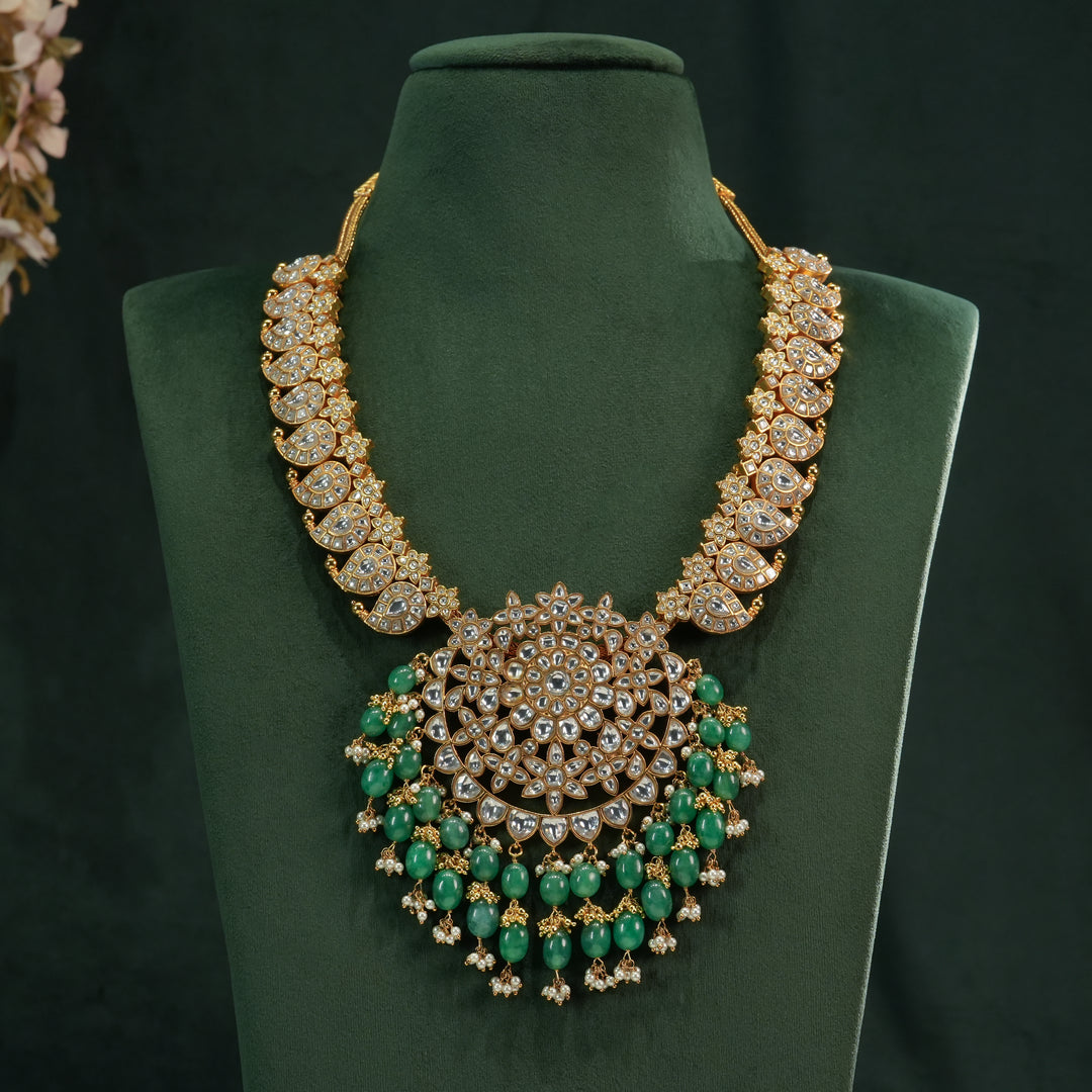 Kundan Mango Necklace
