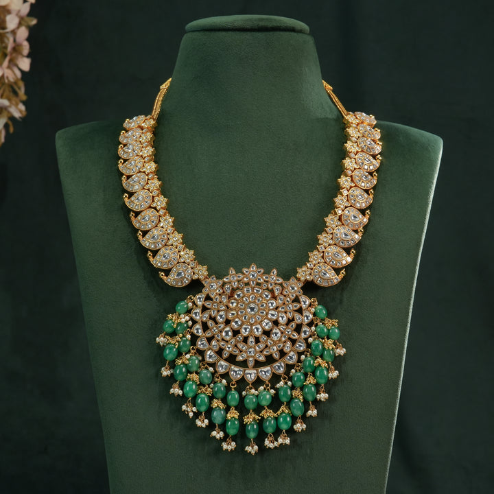 Kundan Mango Necklace