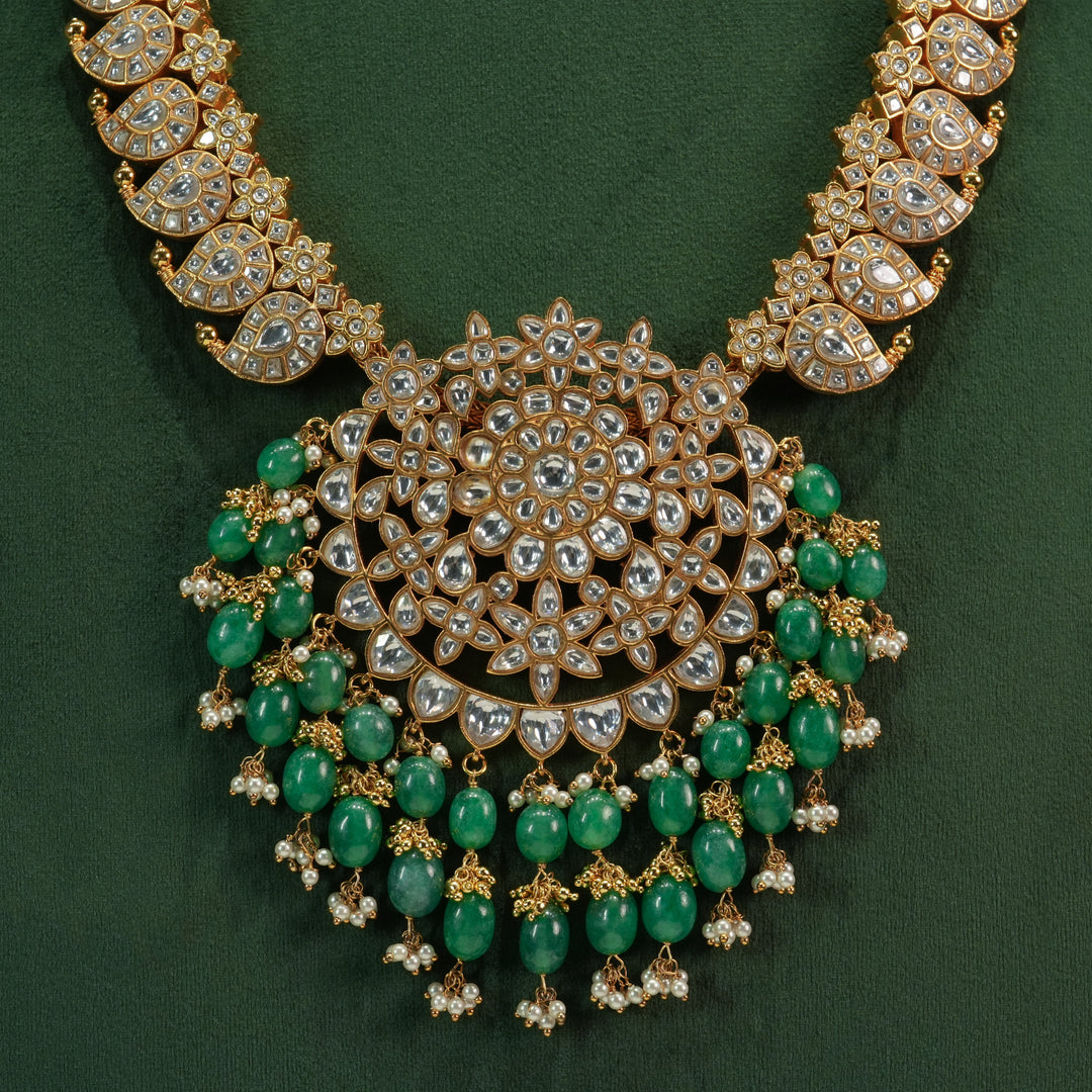 Kundan Mango Necklace