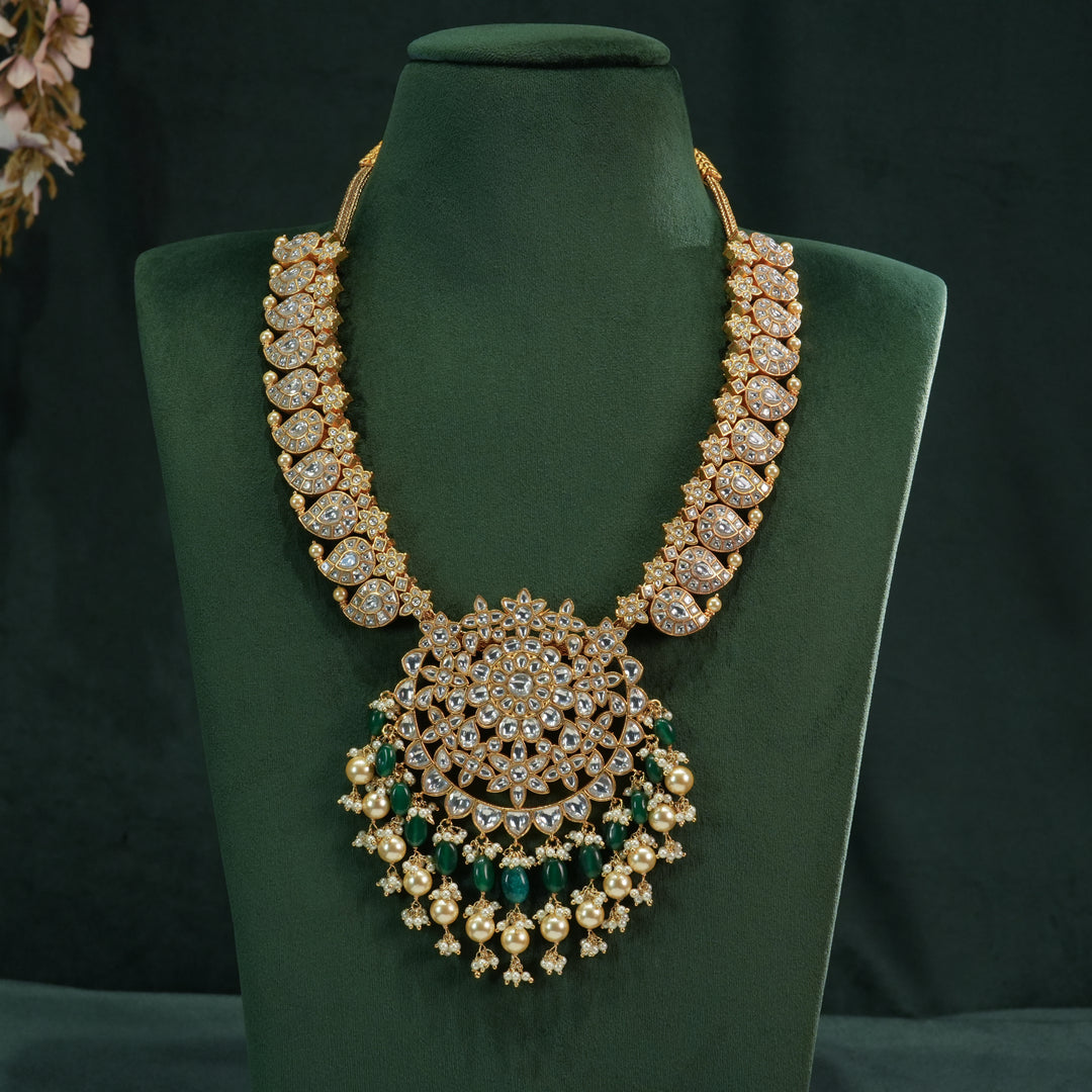 Kundan Mango Necklace