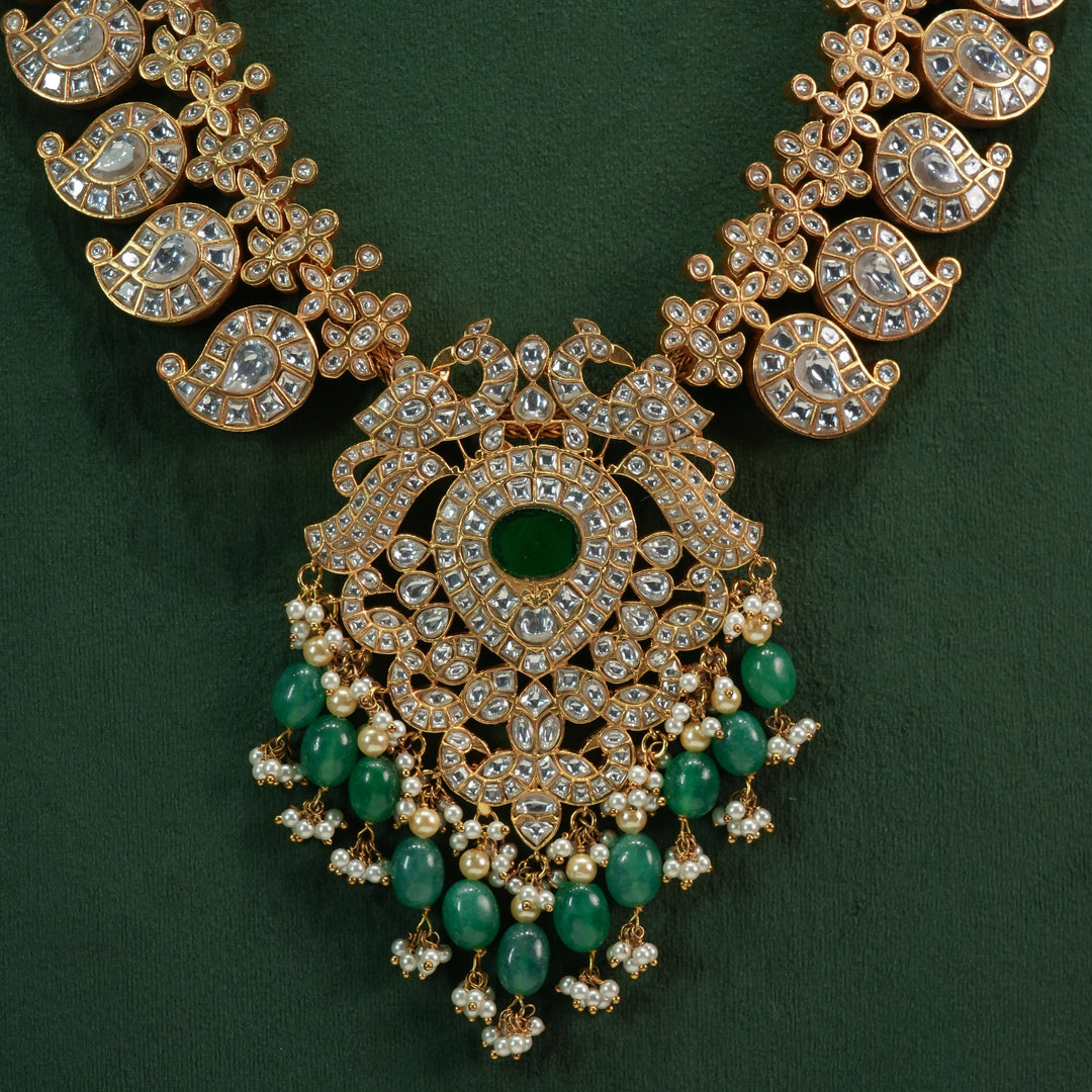 Kundan Mango Necklace
