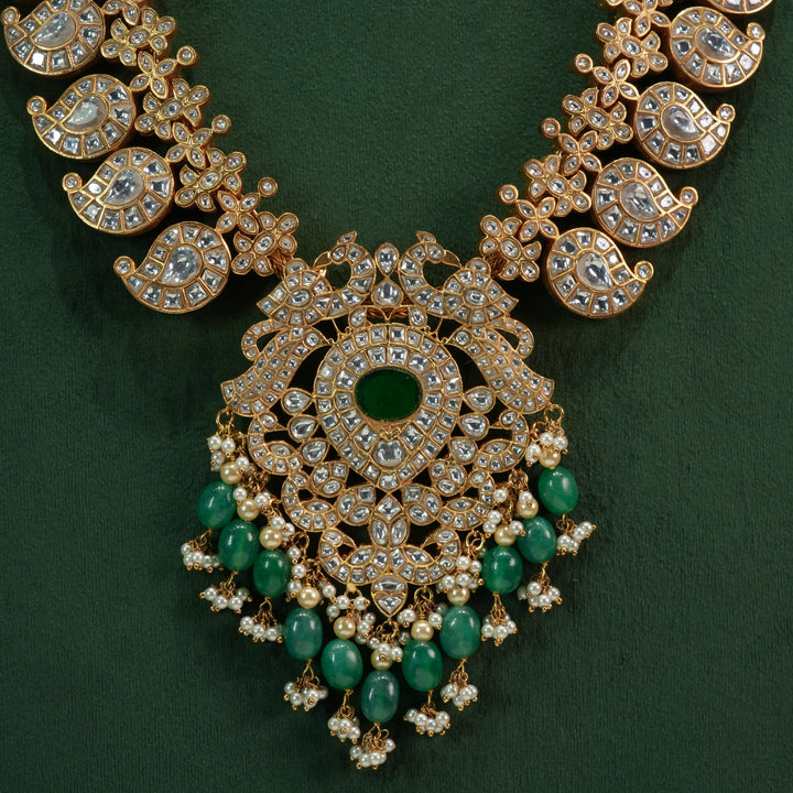 Kundan Mango Necklace