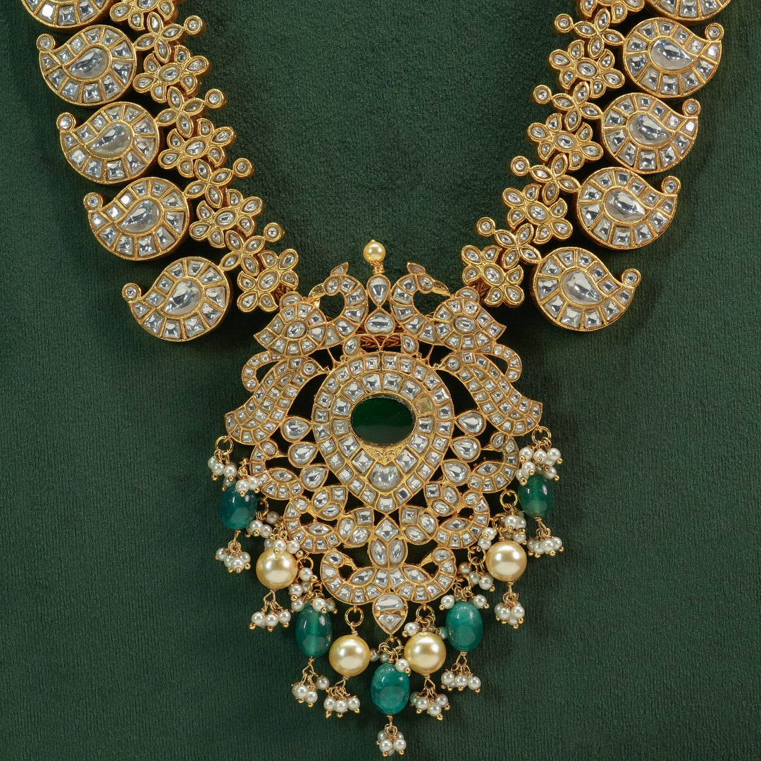 Kundan Mango Necklace