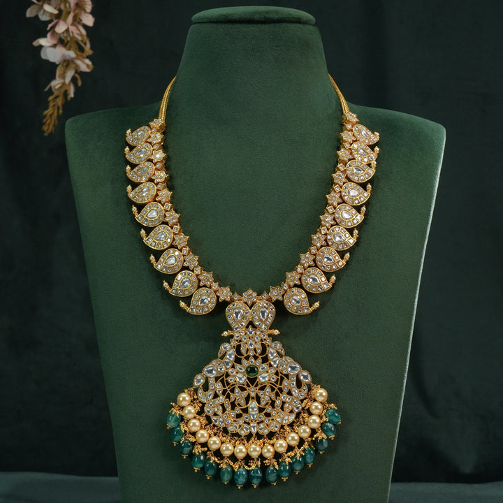 Kundan Mango Necklace