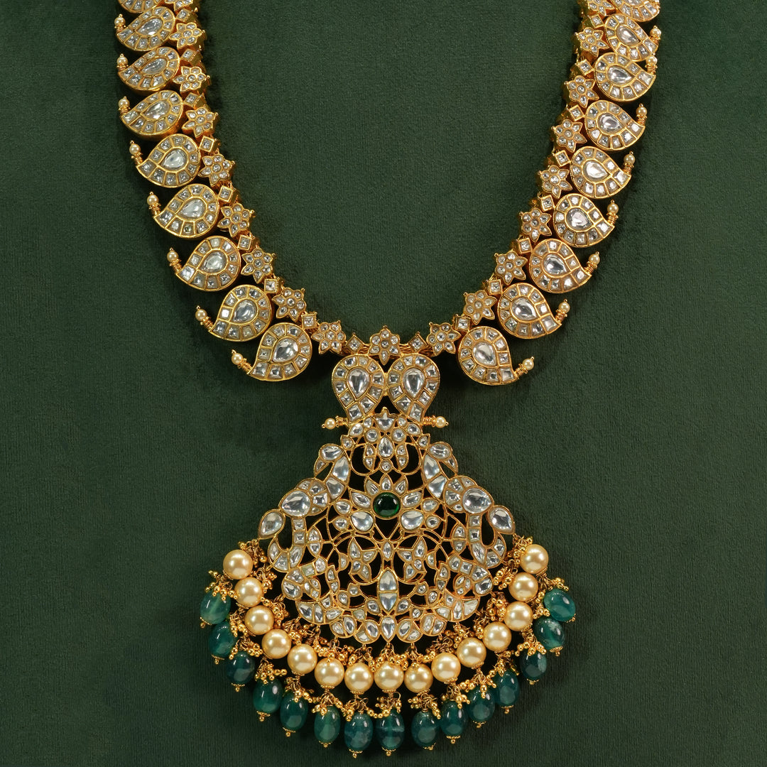 Kundan Mango Necklace