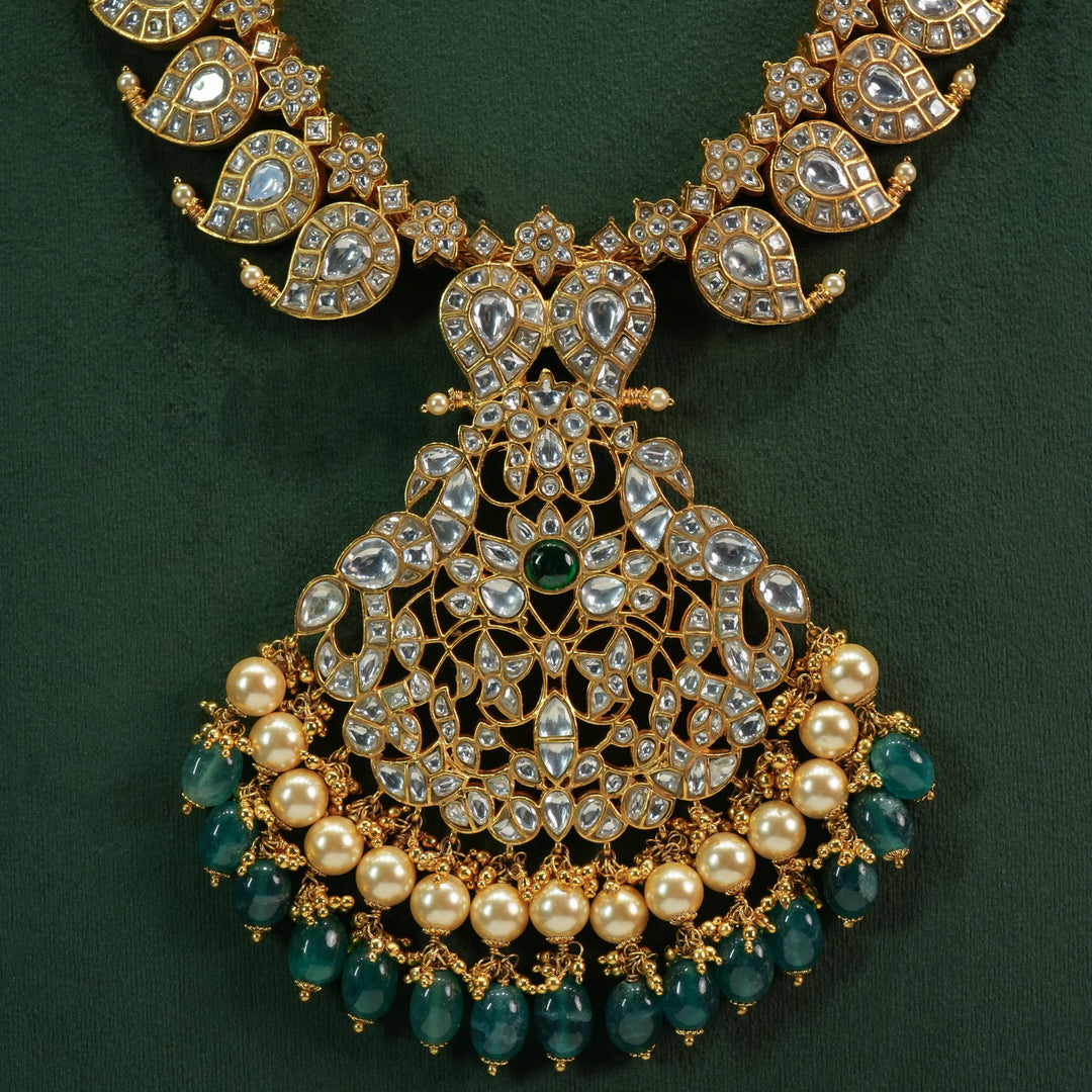 Kundan Mango Necklace