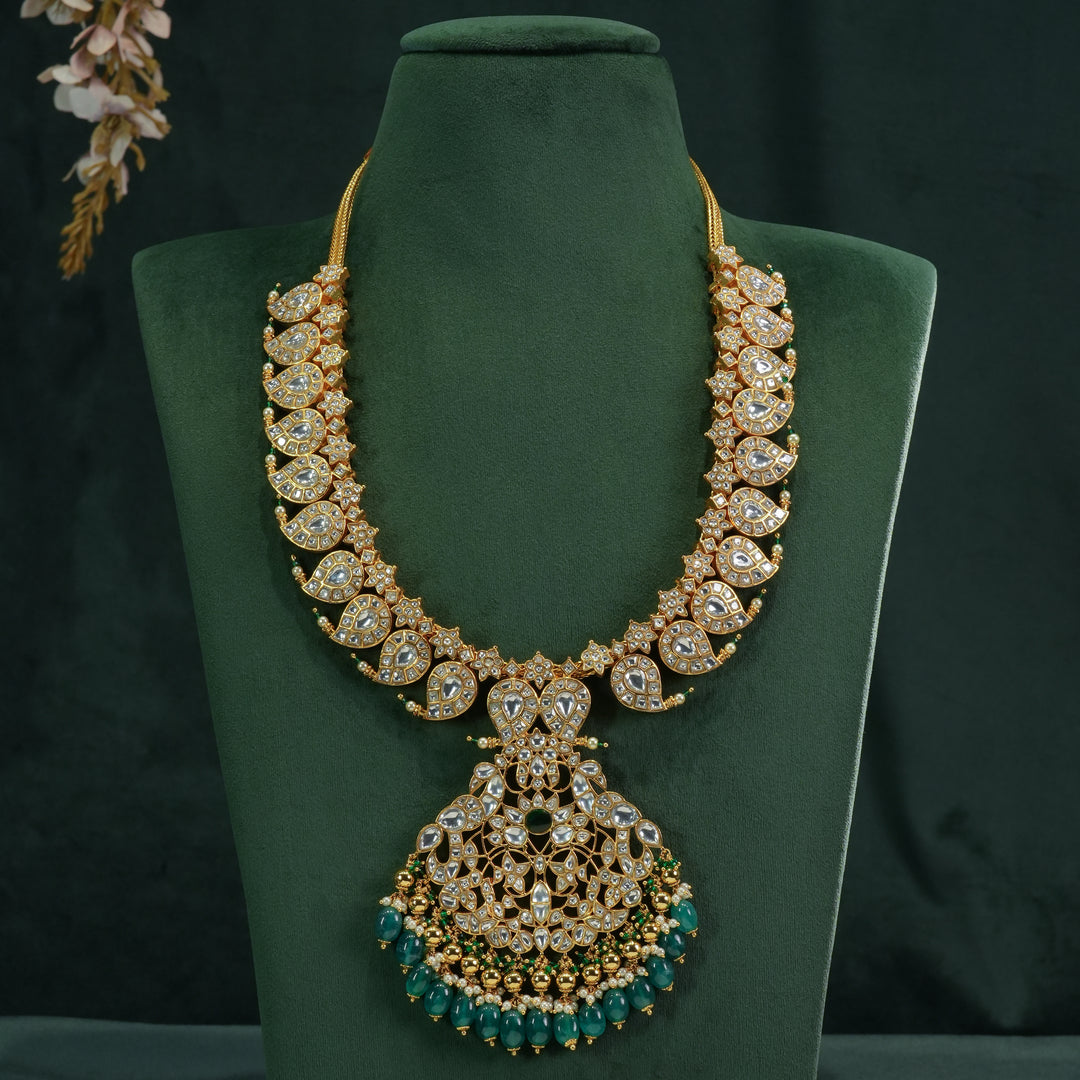 Kundan Mango Necklace
