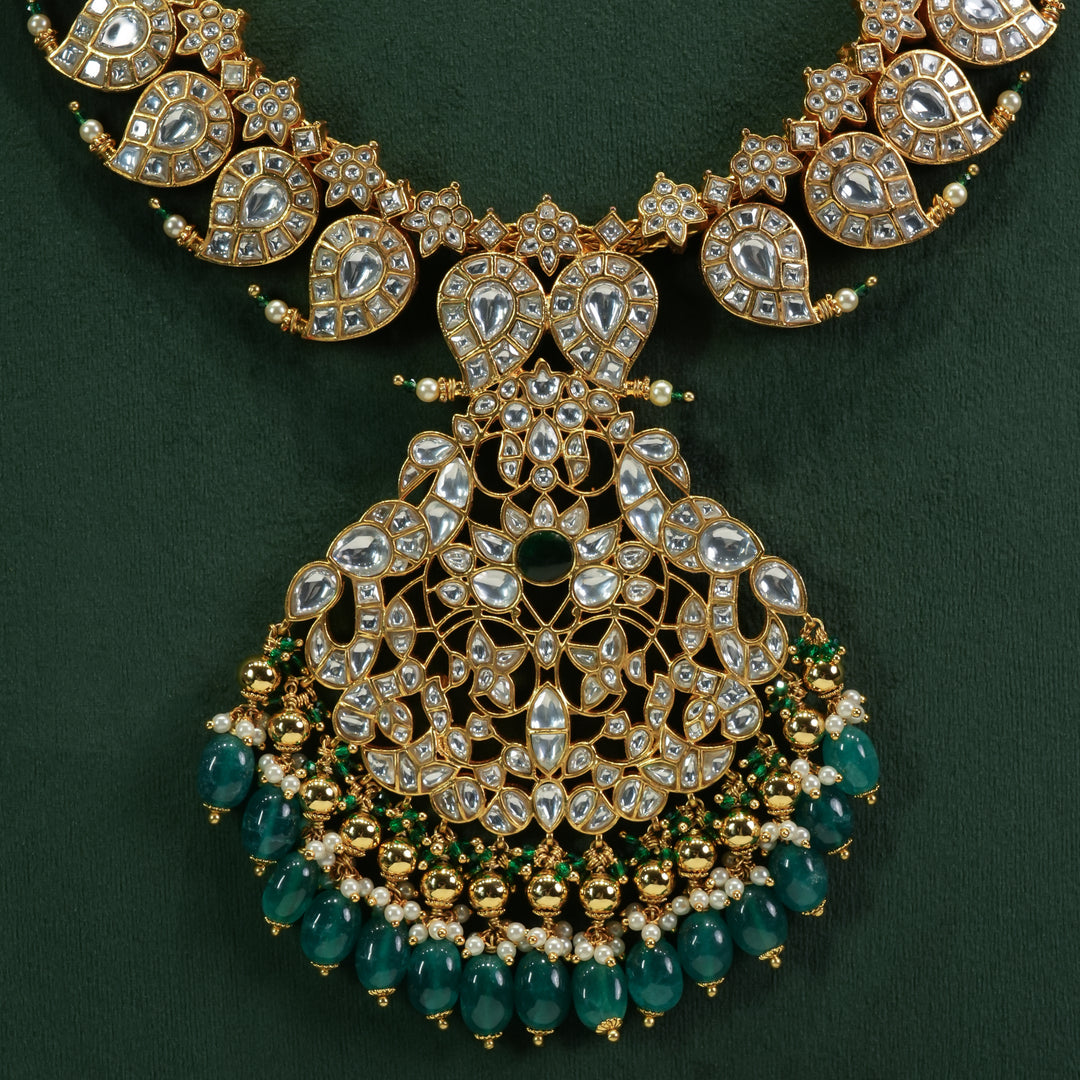 Kundan Mango Necklace