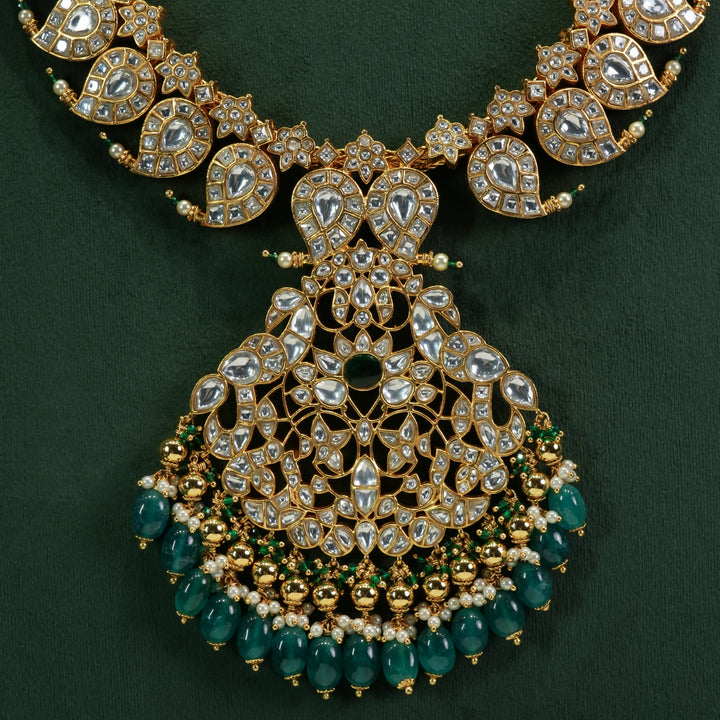 Kundan Mango Necklace