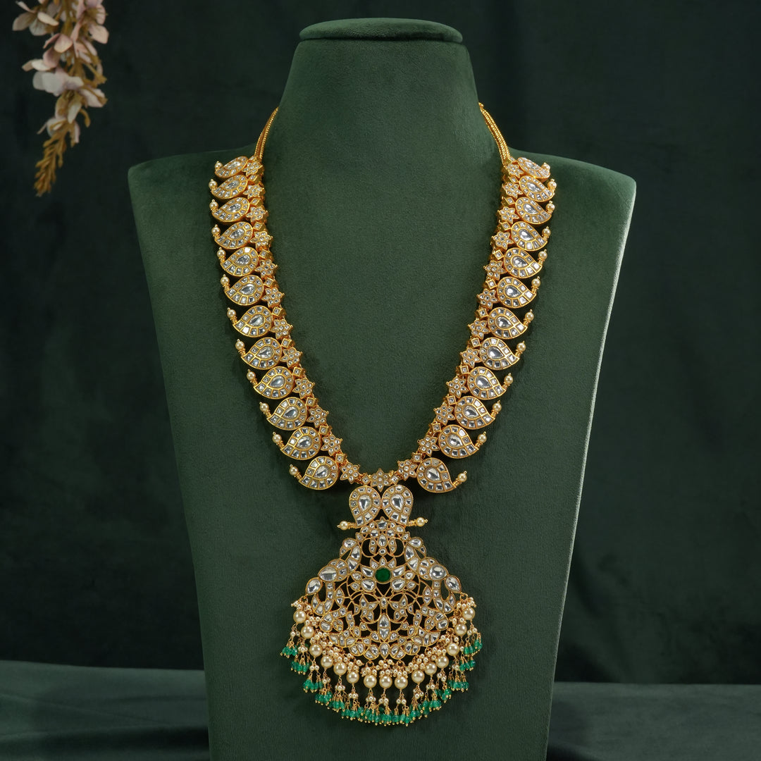 Kundan Mango Necklace