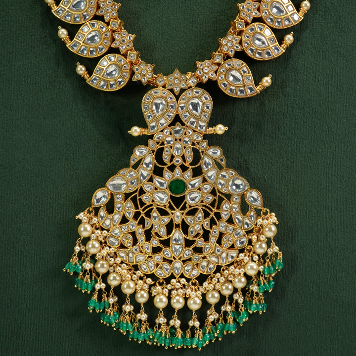Kundan Mango Necklace