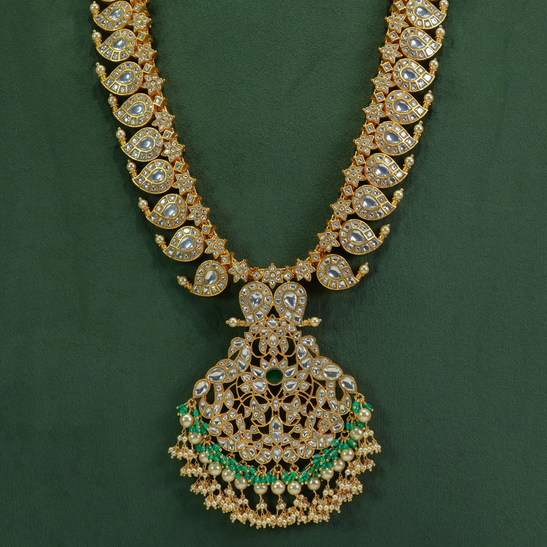 Kundan Mango Necklace