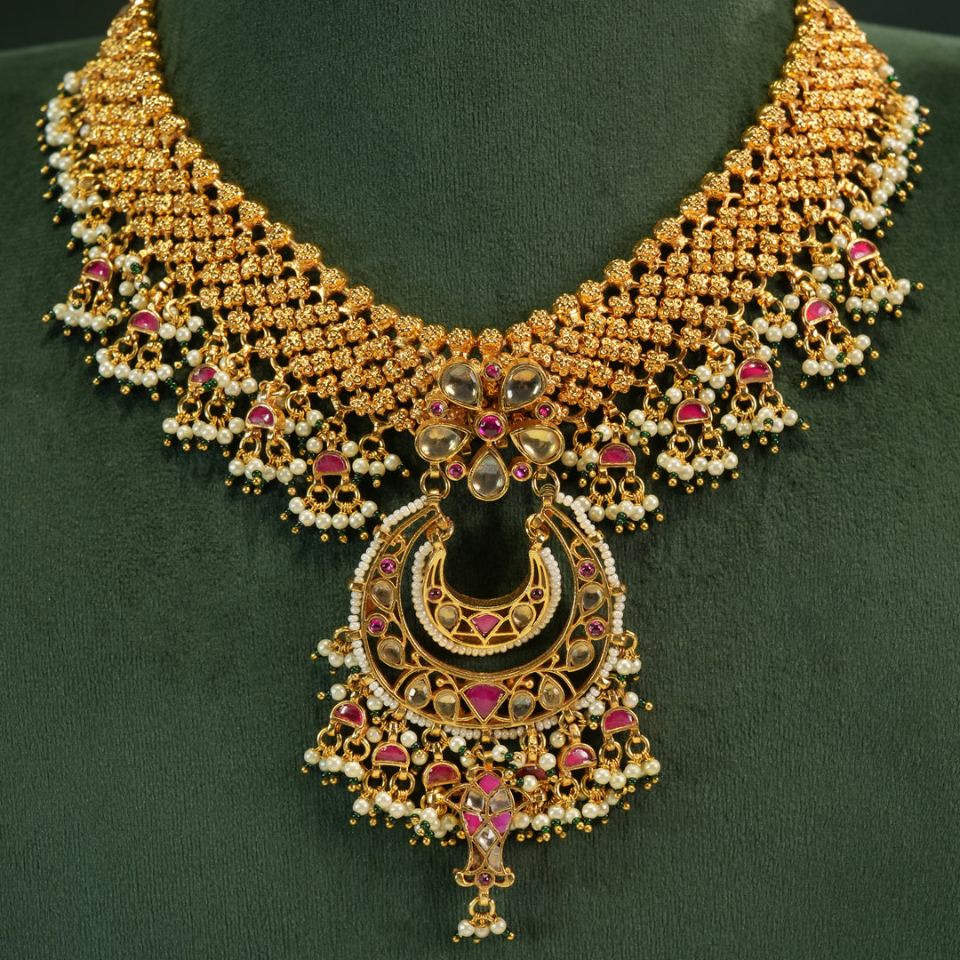 Kundan Necklace Set