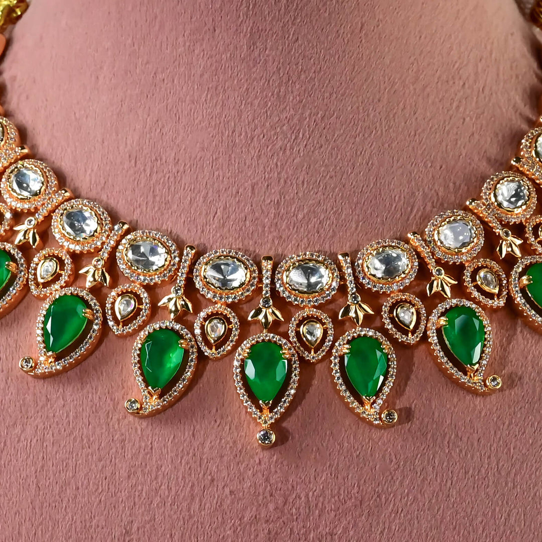 Moissanite Necklace Set