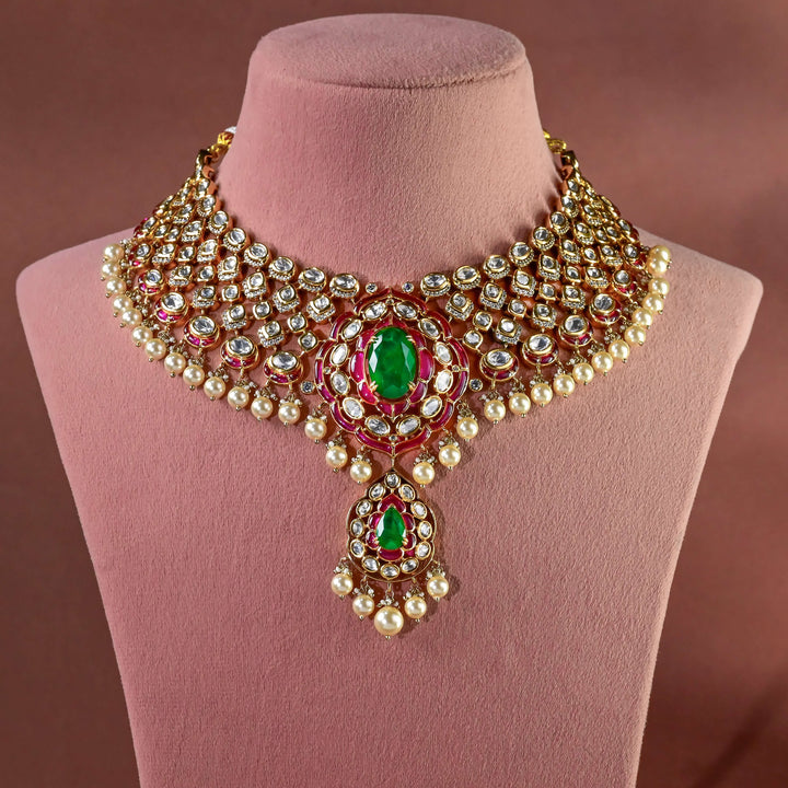 Moissanite Necklace Set
