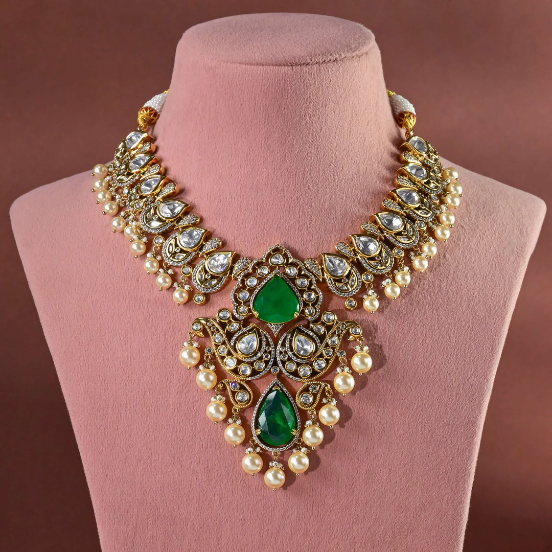 Moissanite Necklace Set
