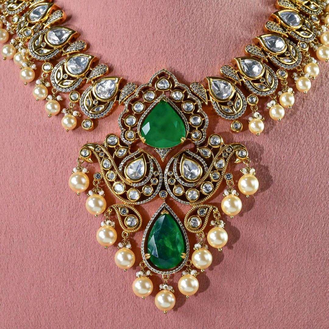 Moissanite Necklace Set