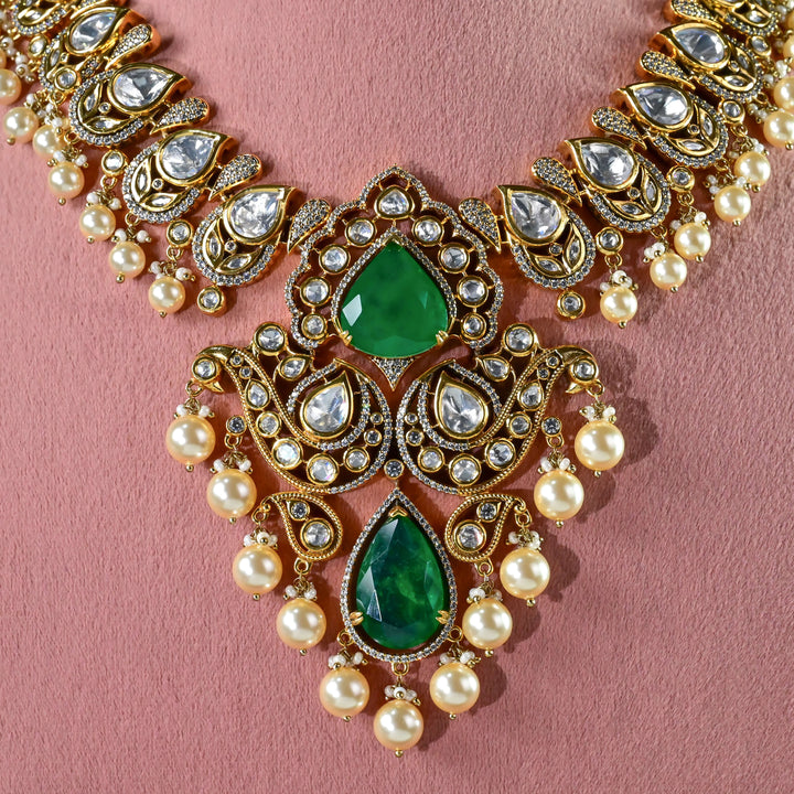 Moissanite Necklace Set