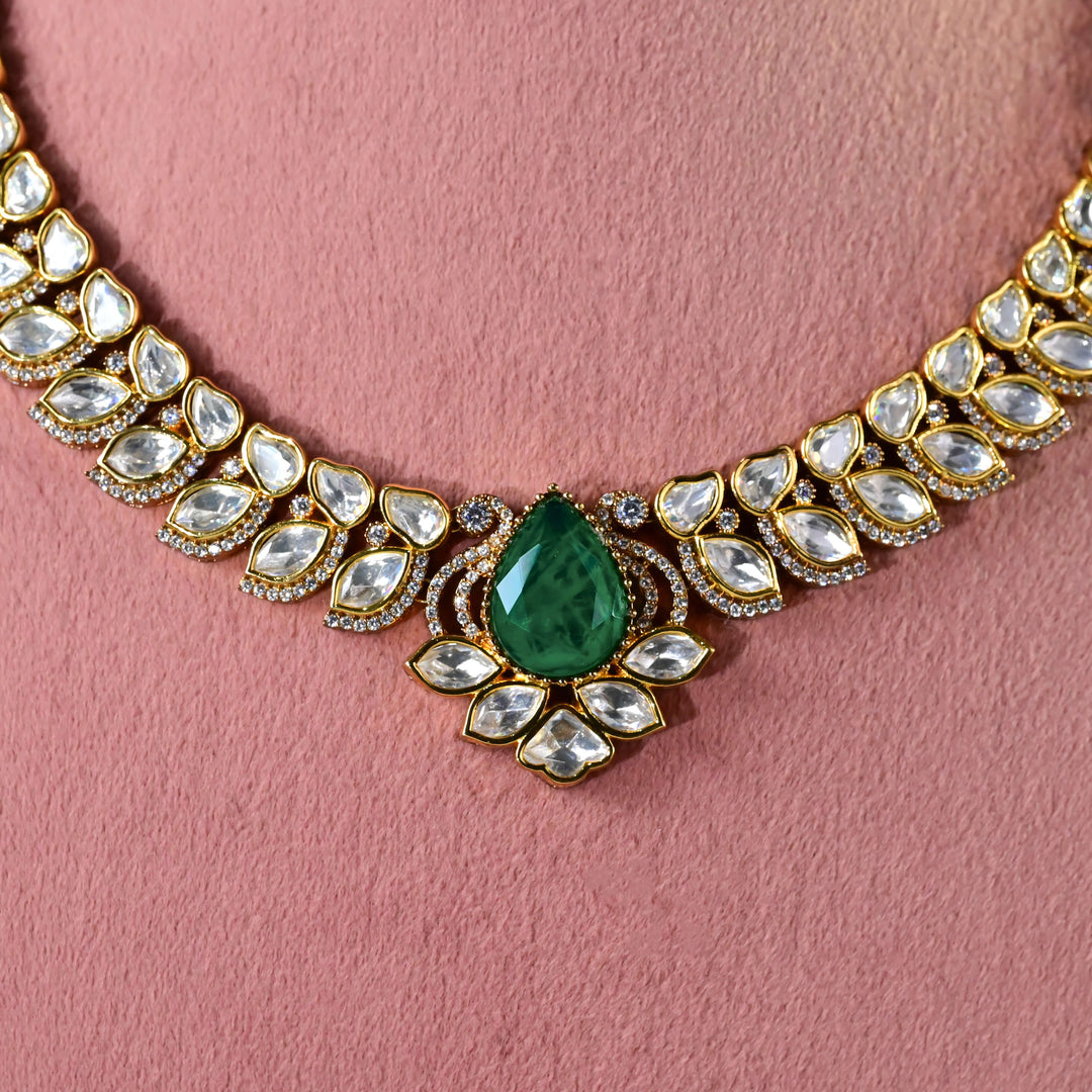 Moissanite Necklace Set