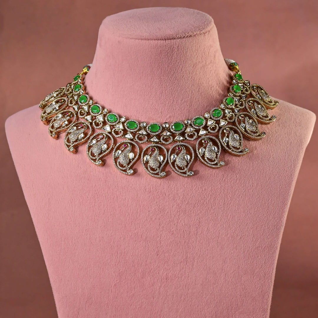 Moissanite Necklace Set