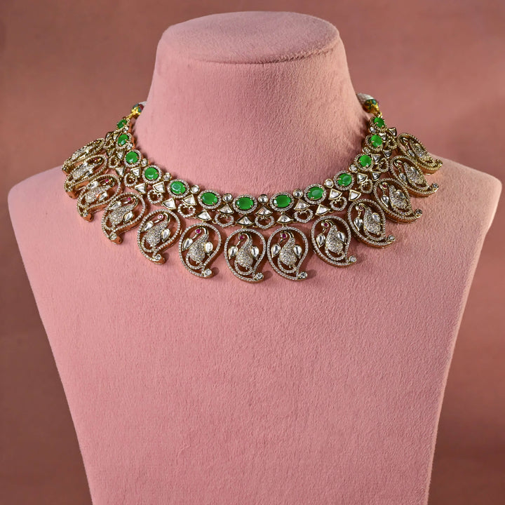 Moissanite Necklace Set