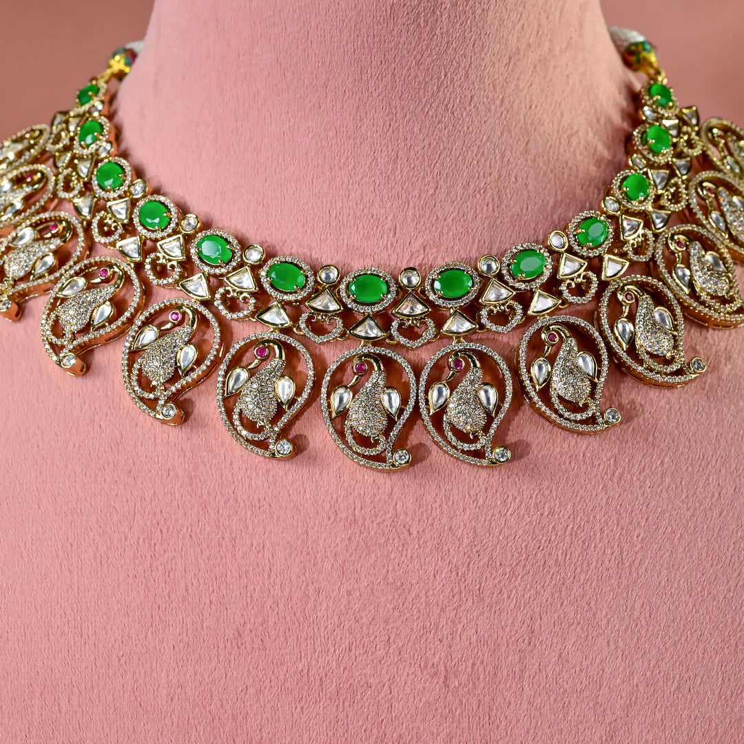 Moissanite Necklace Set