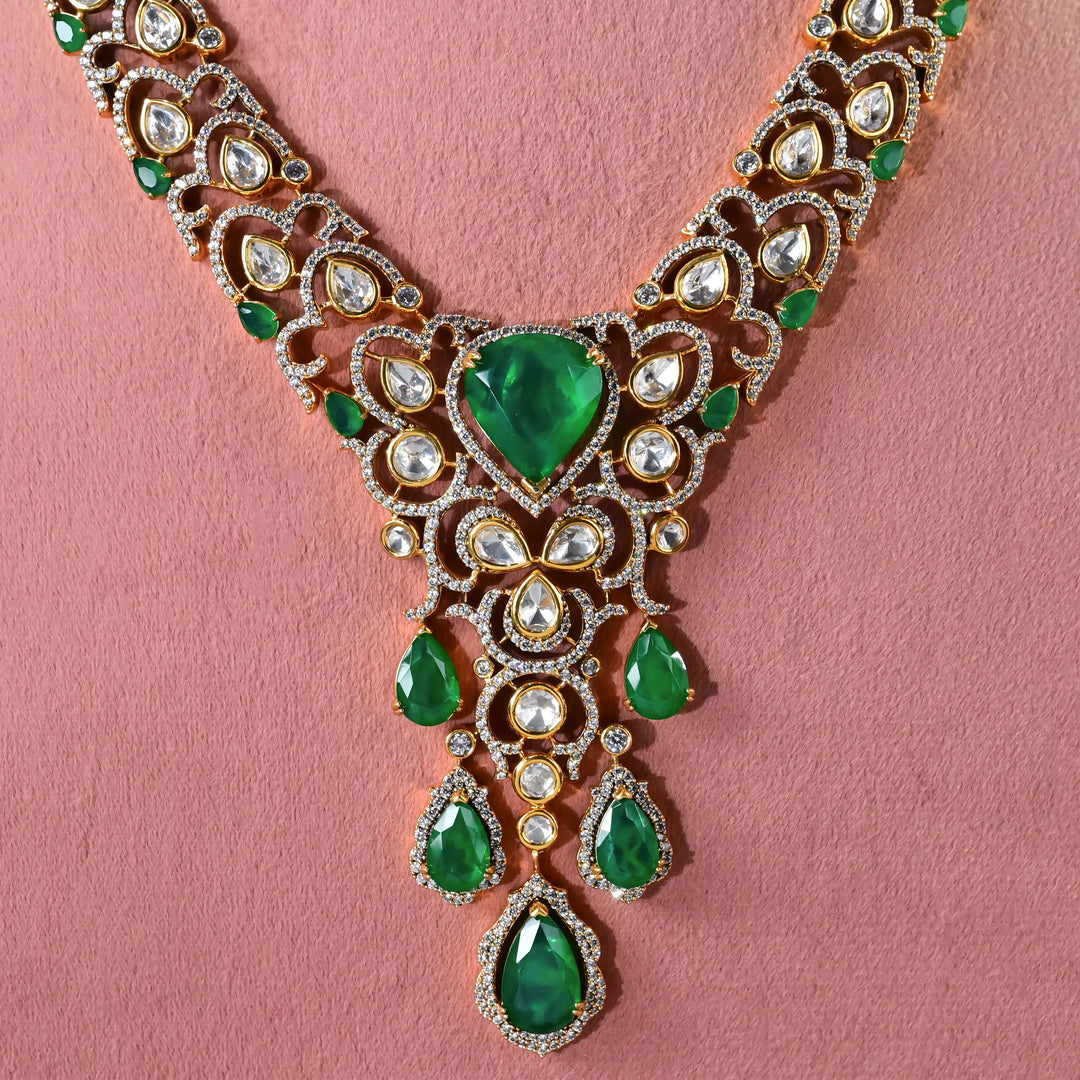 Moissanite Necklace Set