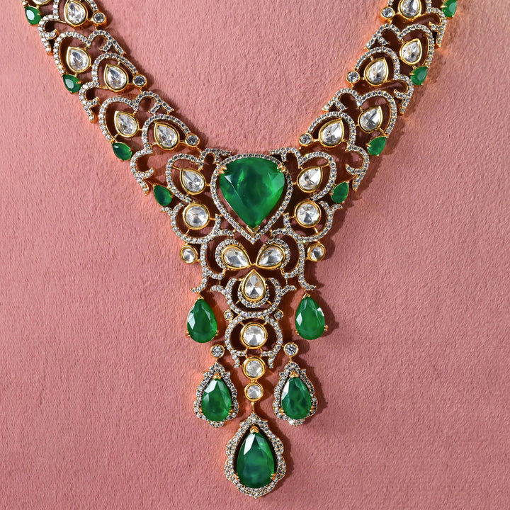 Moissanite Necklace Set