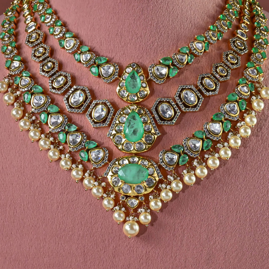 Moissanite Necklace Set
