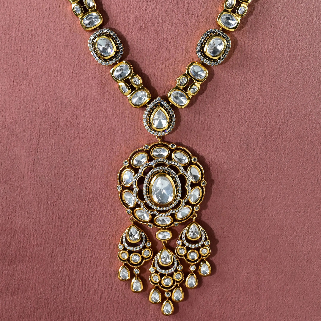 Moissanite Necklace Set