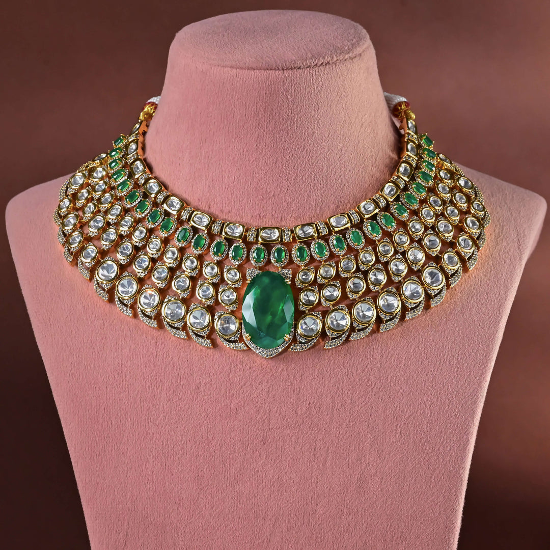 Moissanite Necklace Set