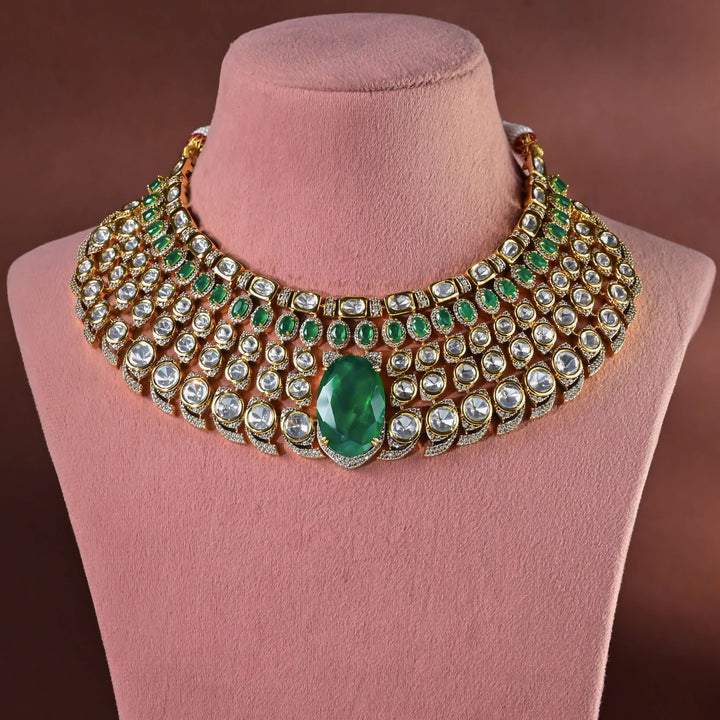 Moissanite Necklace Set