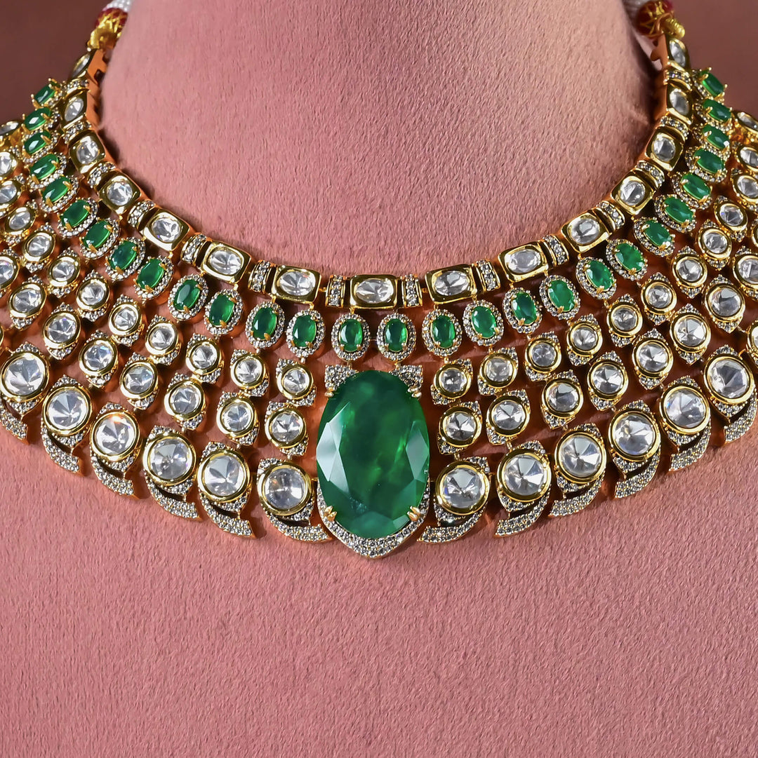 Moissanite Necklace Set