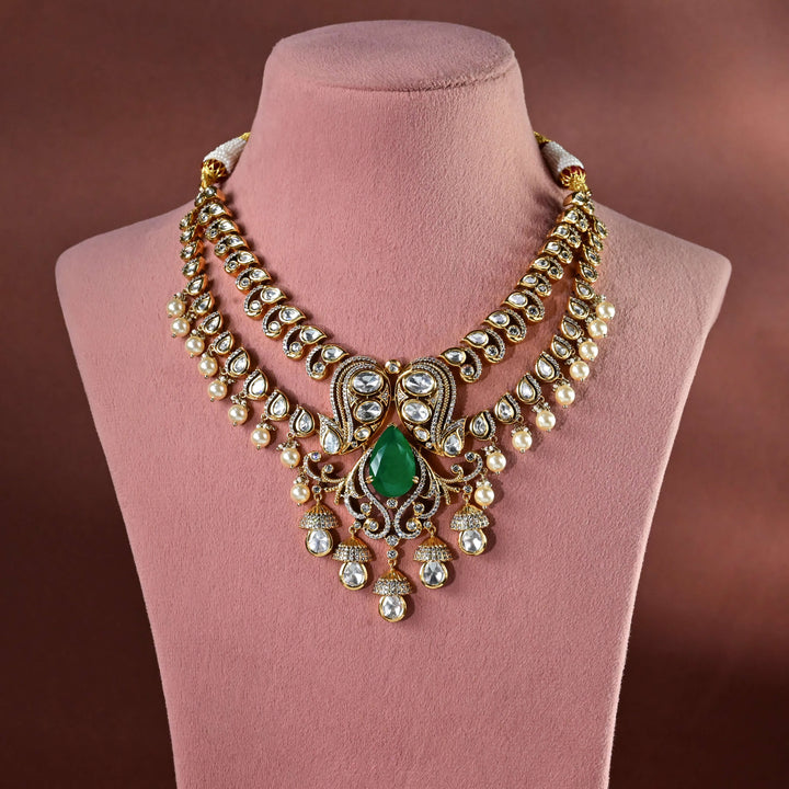 Moissanite Necklace Set