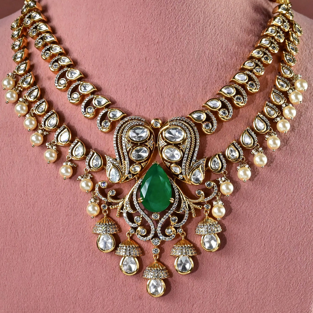Moissanite Necklace Set