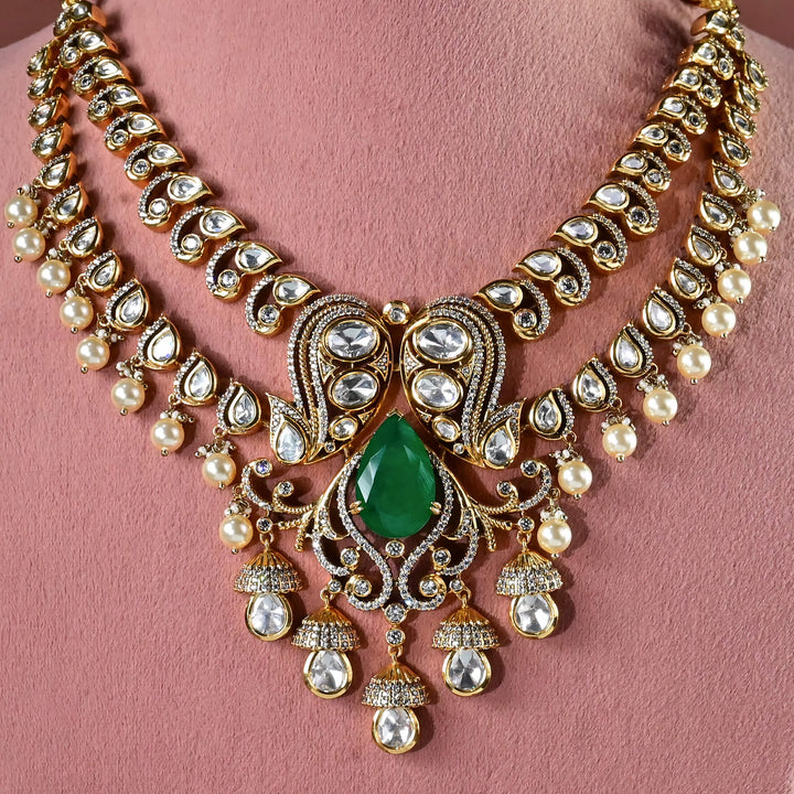 Moissanite Necklace Set