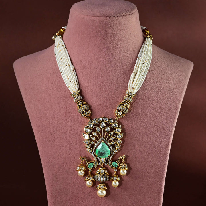 Moissanite Necklace Set