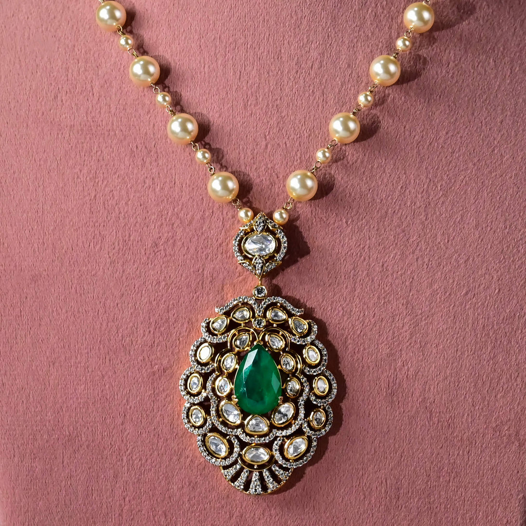 Moissanite Necklace Set