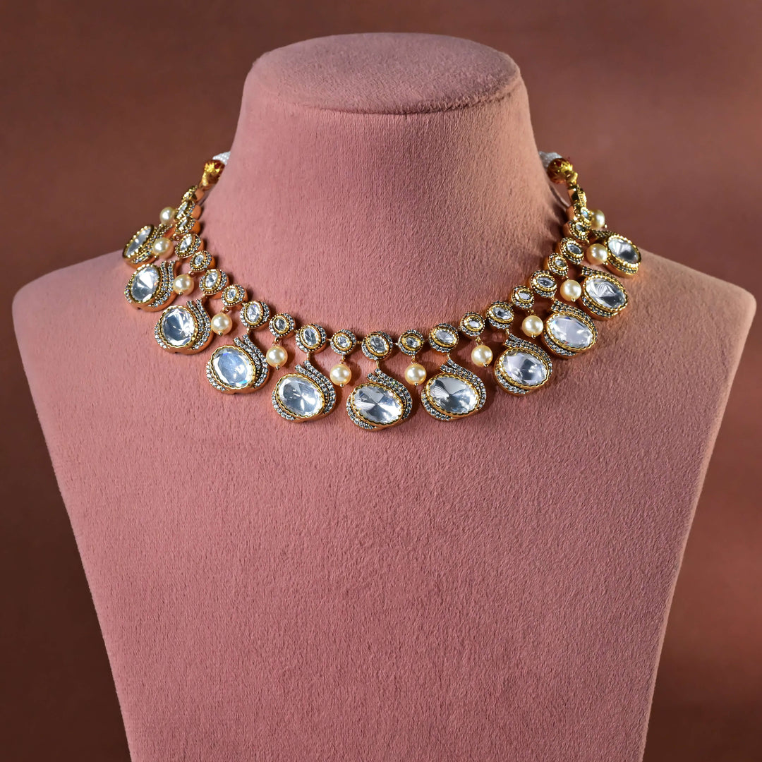 Moissanite Necklace Set