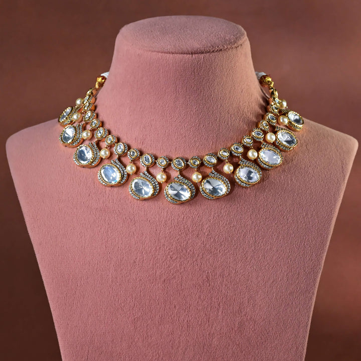 Moissanite Necklace Set